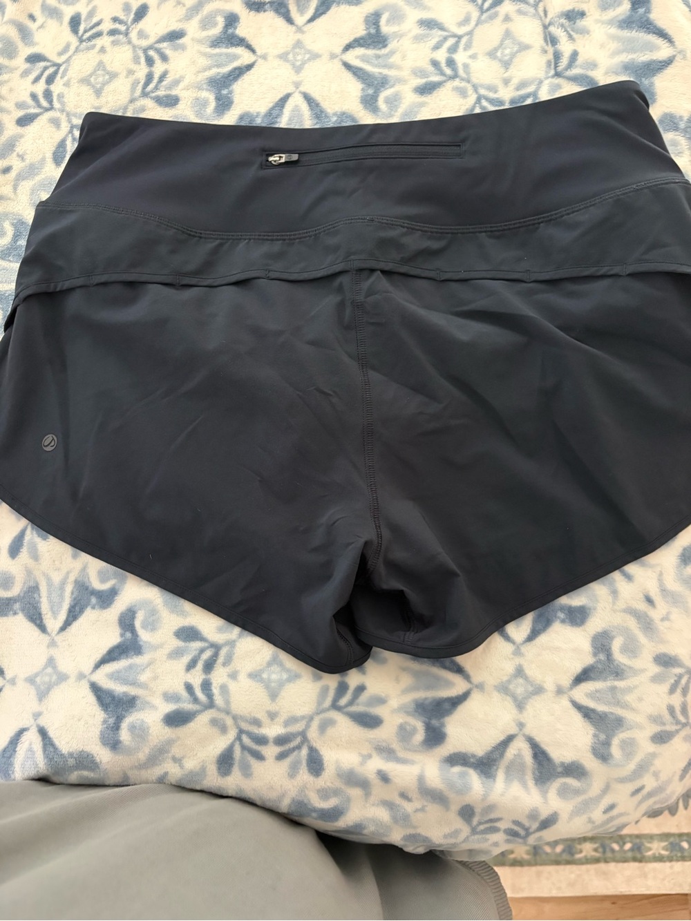 Women's navy Performance Running Shorts
